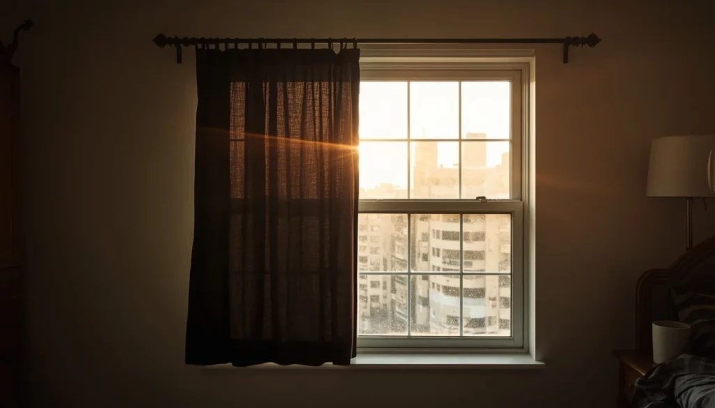 dorm room ideas for guys - blackout curtain clip solution for shared window