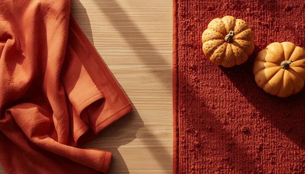 Terracotta and rust color palette for fall kitchen decor ideas 2026