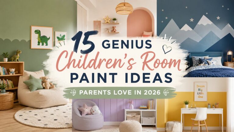 15 Genius Children’s Room Paint Ideas Parents Love in 2026