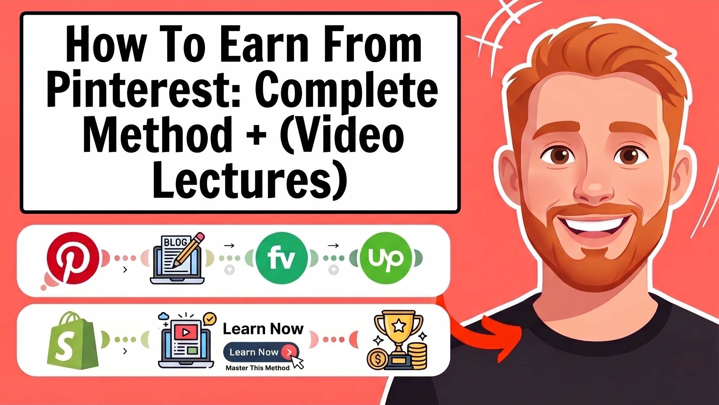 How To Earn From Pinterest Complete Method + (Video Lectures)